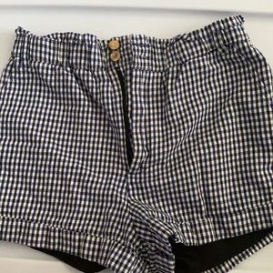 Plaid shorts